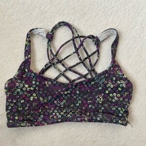 Lululemon Floral Sports Bra